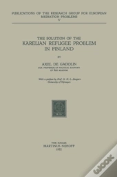 Solution Of The Karelian Refugee Problem In Finland