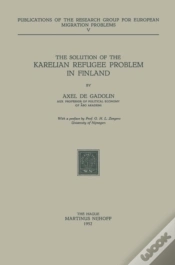 Capa do artigo Solution Of The Karelian Refugee Problem In Finland