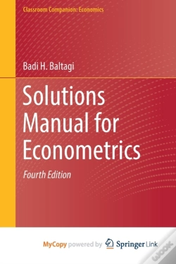 Capa do artigo Solutions Manual For Econometrics