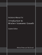Solutions Manual For "Introduction To Modern Economic Growth" - Preview