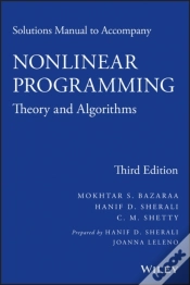 Capa do artigo Solutions Manual To Accompany Nonlinear Programming