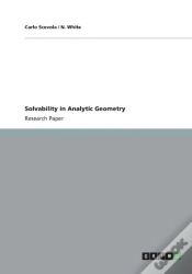 Capa do artigo Solvability In Analytic Geometry