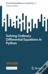 Solving Ordinary Differential Equations In Python