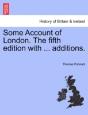 Some Account Of London. The Fifth Editio - Preview