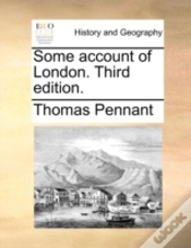Capa do artigo Some Account Of London. Third Edition.