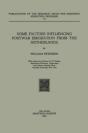 Some Factors Influencing Postwar Emigration From The Netherlands - Preview