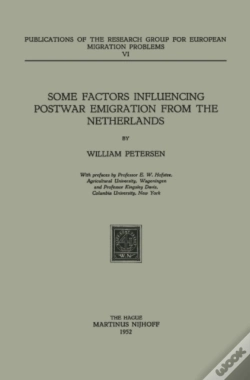 Capa do artigo Some Factors Influencing Postwar Emigration From The Netherlands