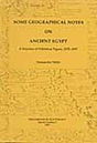 Some Geographical Notes On Ancient Egypt - Preview