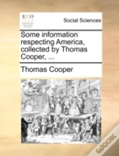 Capa do artigo Some Information Respecting America, Col