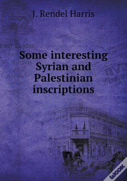 Capa do artigo Some Interesting Syrian And Palestinian Inscriptions