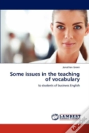Capa do artigo Some Issues In The Teaching Of Vocabulary