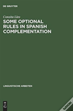Capa do artigo Some Optional Rules In Spanish Complementation
