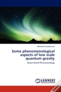 Capa do artigo Some Phenomenological Aspects Of Low Scale Quantum Gravity