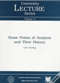 Capa do artigo Some Points Of Analysis And Their History