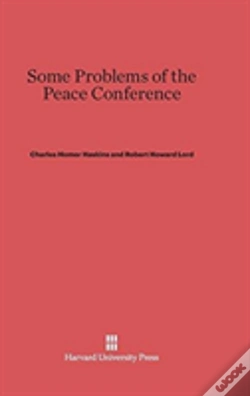 Capa do artigo Some Problems Of The Peace Conference