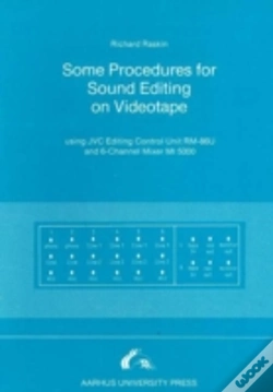 Capa do artigo Some Procedures For Sound Editing On Videotape