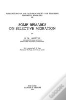 Some Remarks On Selective Migration