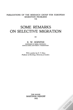 Capa do artigo Some Remarks On Selective Migration