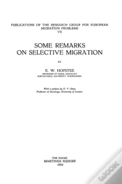 Capa do artigo Some Remarks On Selective Migration
