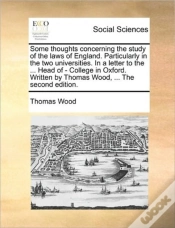 Capa do artigo Some Thoughts Concerning The Study Of Th