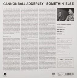 Capa do artigo Somethin' Else - Vinil