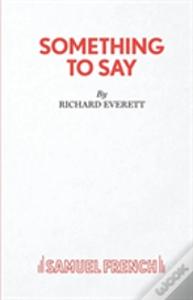 Capa do artigo Something To Say