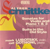 Capa do artigo Sonatas For Violin And Piano 1 & 2 / Suite In The Old Style - CD