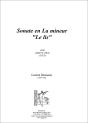 Sonate En La Mineur - Le Lis - - Preview