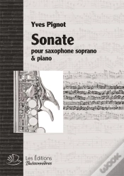 Capa do artigo Sonate Pour Saxophone Soprano & Piano
