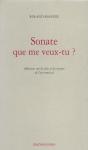 Sonate Que Me Veux-Tu ? - Preview