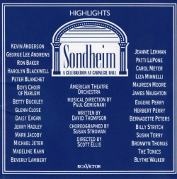 Capa do artigo Sondheim: A Celebration At Carnegie Hall (Highlights) - CD