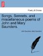 Songs, Sonnets, And Miscellaneous Poems - Preview