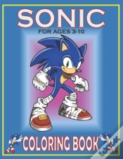 Capa do artigo Sonic For Ages 3-10 Coloring Book