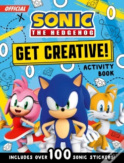 Capa do artigo Sonic The Hedgehog Get Creative! Sticker Activity Book