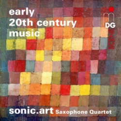 Capa do artigo Sonic.Art Saxophone Quartet: Early 20th Century Music - CD