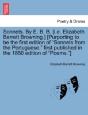 Sonnets. By E. B. B. (I.E. Elizabeth Bar - Preview