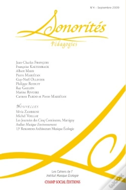 Capa do artigo Sonorités Tome 4 ; Pédagogies