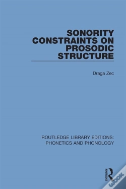 Capa do artigo Sonority Constraints On Prosodic Structure