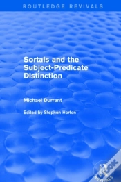 Capa do artigo Sortals And The Subject-Predicate Distinction (2001)
