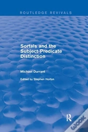 Capa do artigo Sortals And The Subject-Predicate Distinction (2001)