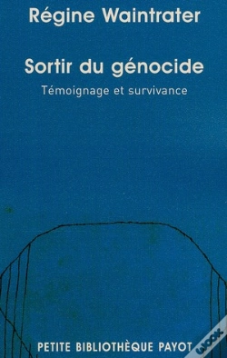 Capa do artigo Sortir Du Génocide ; Témoignage Et Survivance