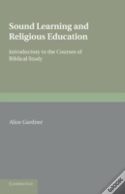 Capa do artigo Sound Learning And Religious Education