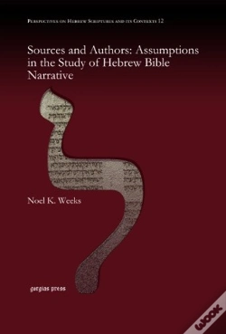 Capa do artigo Sources And Authors: Assumptions In The Study Of Hebrew Bible Narrative