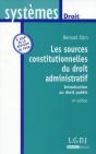 Sources Constitutionnelles Du Droit Administratif - Preview