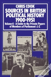 Capa do artigo Sources In British Political History 1900-1951