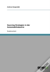 Sourcing Strategien In Der Automobilindustrie