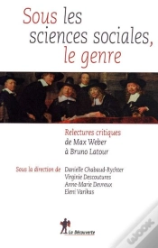 Capa do artigo Sous Les Sciences Sociales  Le Genre