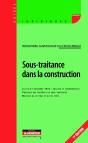 Sous-Traitance Dans La Construction (7e Édition) - Preview