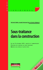 Capa do artigo Sous-Traitance Dans La Construction (7e Édition)