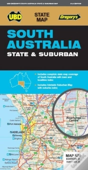 Capa do artigo South Australia State & Suburban Map 570 31st Ed